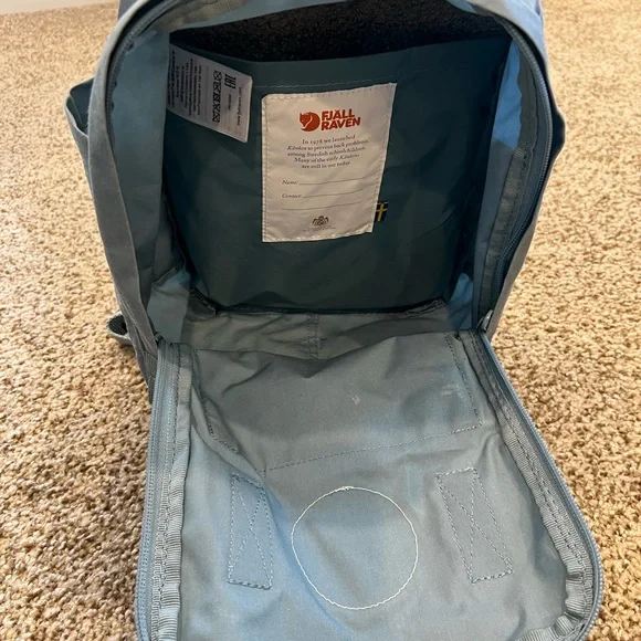 Kånken Blue Backpack - Picture 2 of 12